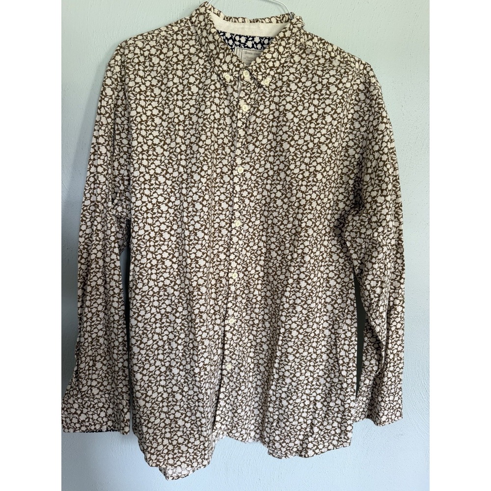 Colours by Alexander Julian long-sleeve, button-down cotton collared shirt 2XL
